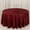 Burgundy, variant on Efavormart Beige Seamless Lamour Satin Rectangle Tablecloth - 90"x156" for 8 Foot Table With Floor-Length Drop