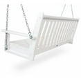 thumbnail image 4 of POLYWOODÂ® Vineyard Recycled Plastic 5 ft. Porch Swing, 4 of 12