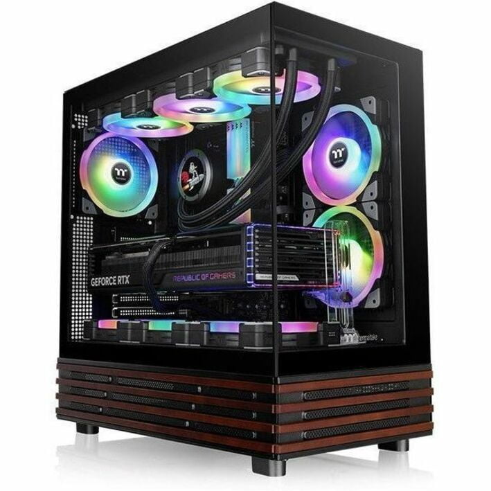 Thermaltake View 380 XL TG ARGB Bumblebee Mid Tower Chassis (ca