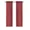 BURGUNDY, variant on Gorgeous Home Linen MR2 Faux Silk Semi-Sheer Window Curtains 2-Pack Teal 84" L