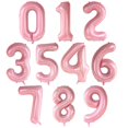 thumbnail image 3 of Globos de helio de aluminio grandes de 40 pulgadas con números del 0 al 9, decoraciones para fiestas de bodas, baby showers, figuras grandes, suministros para globos de aire, 3 of 5