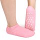 thumbnail image 1 of 1 par de calcetines de Mezclas de algodón resistentes al deslizamiento rosa de hidratantes y exfoliantes Unique Bargains Calcetines hidratantes de gel, 1 of 9