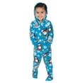 thumbnail image 6 of Footed Pajamas - Family Matching Polar Hoodie One Pieces for Boys, Girls, Men, Women and Pets - Toddler - Small (Fits 2'8 - 2'11"), 6 of 7