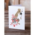 thumbnail image 2 of Pit Bull Fawn #4 so Loved Greeting Cards and Envelopes Pack of 8 7 in x 5 in, 2 of 3