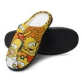 thumbnail image 4 of Simpsons Women's Cotton Slippers Warm Plush Lining Non-Slip Shoes Soft House Slippers Footwear 11-12(42-43), 4 of 8