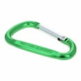 thumbnail image 6 of (6 Pack) Aluminum Multi-Color Carabiner Spring Clip Keychain Green Extra Small, 6 of 7