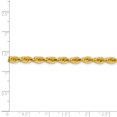 thumbnail image 2 of Primal Gold 10 Karat Yellow Gold 4.25mm Semi-solid Rope Chain, 2 of 4