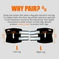 thumbnail image 6 of NeoAlly Dog Rear Leg Braces Ankle Support [Pair] Canine Hind Hock Sleeves with Safety Reflective Straps for Injury, Sprain, Wound Healing and Loss of Stability from Arthritis (Small Pair), 6 of 9