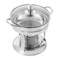 thumbnail image 2 of 4Pcs Chafing Dish Buffet Set Stainless Steel Food Warmer Chafer Complete Set Round, 2 of 12