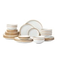 thumbnail image 5 of KFFKFF 32-Piece Ceramic Dinnerware Collection for Eight, Includes Round Plates and Bowls, Durable and Scratch-Resistant, Safe for Dishwasher and Microwave, Ideal for Serving Dessert, Salad, Soup, 5 of 9