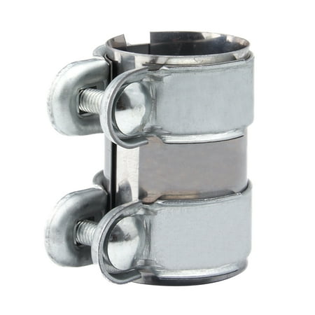 

Uposao Automotive Exhaust Pipe Clamps 403 Stainless Steel Turbo Exhaust Pipe Fixing Clamps Pipe Repair Parts 2.5 inch