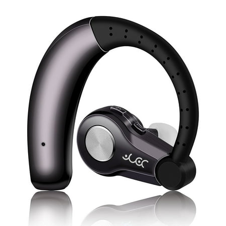 [2019 Version]Wireless Bluetooth Headset, In-Ear Earbuds with Noise Cancelling Mic, Hands-Free Business Earpiece with 24 Hour Battery Life for iPhone XR XS X iPad Samsung Huawei Android,