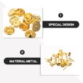 thumbnail image 4 of SHISUYAN 50Pcs Locking Pin Back Replacement Back Locking Craft Making Clutch Back, 4 of 8
