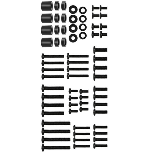 Multipurpose HDTV Mounting Hardware Set Screws Standard Brackets Legs Fixing with Box Accessories
