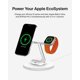 thumbnail image 5 of MagSafe 3-in-1 Wirels Charger, 15W iPhone Fast Charging, Apple Watch Fast Charging, AirPods Charging Station for iPhone 13, 12, Pro, Pro MAX, Mini, Appltch Seri 7,6,5,4,SE AirPods White, 5 of 5