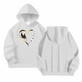 thumbnail image 4 of Hoodies for Teen Girls Y2K Hoodie Pullover Graphic Hoodie Trendy Cute Kids Toddler Girl Workout Oversized Loose Preppy Streetwear Fashion Sweatshirts Soft Comfy Casual, Size 4-14, 4 of 6