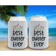 thumbnail image 6 of Coworker Leaving Gifts For Women Best Quitter Ever Floral 6-Pack Can Drink Sleeves, 6 of 8