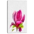 thumbnail image 2 of Full Bloom Pink Magnolia Flower - Large Floral Canvas Artwork, 2 of 3