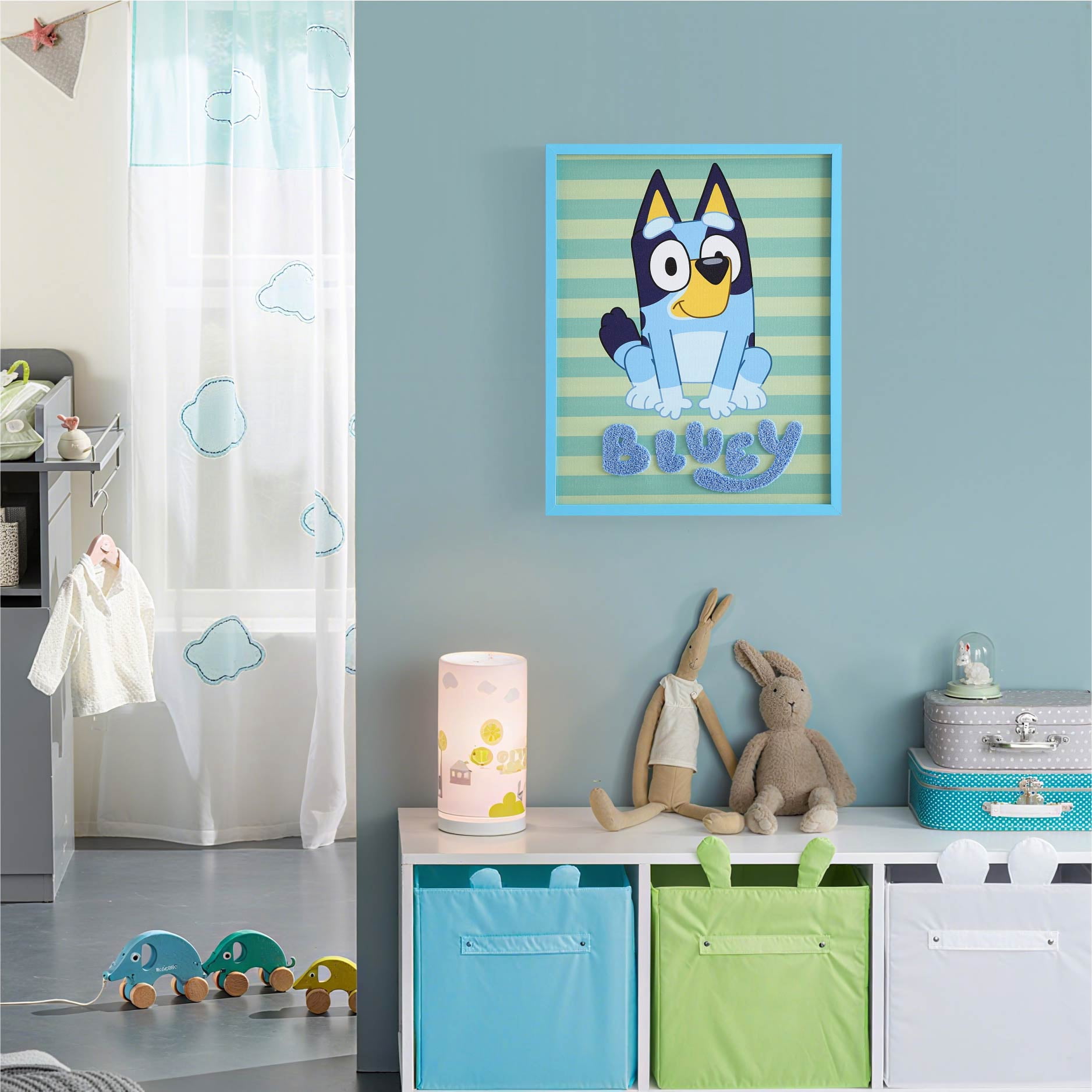 Bluey Tufted Wall Décor for Kids Room, 16" x 20"