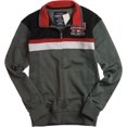 thumbnail image 1 of Ecko Unltd. Chaqueta deportiva con doble raya en el pecho para hombre, gris, grande, 1 of 1