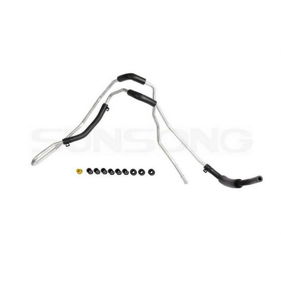 Sunsong 3404242 Power Steering Return Line Hose Assembly