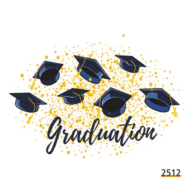 Fondo de fondo de fotografía de graduación de clase de vinilo de 2,1x1,5 m/7x5 pies