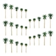 thumbnail image 2 of Miangastore 25Pcs Simulation Coconut-tree Shaped Adornments Small Tree Models Sand Table Accessories, 2 of 8