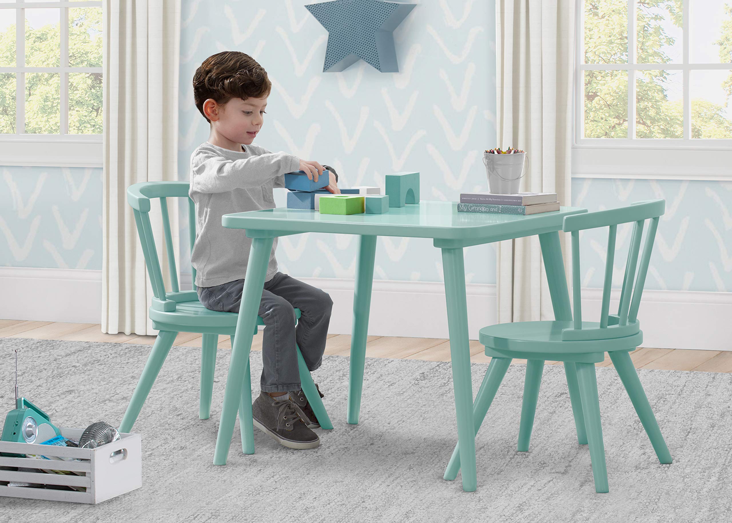 Delta Children Windsor Kids Wood Table Chair Set 2 Chairs Included   5877edb1 2a67 47f9 Bb3c 915084bb64d2.f5280879b6c87480de0815c3162515a9 