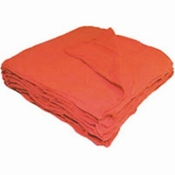 12 x 14 in. Cotton Shop Towels - Red - Pack of 20