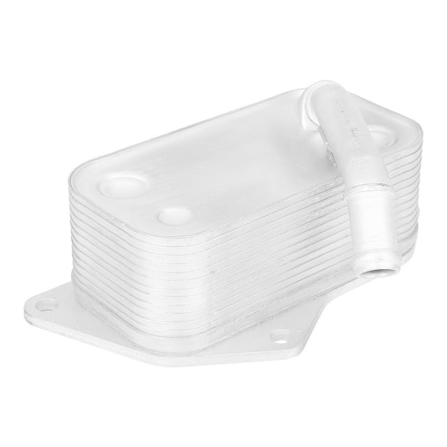 Enfriador de aceite de motor Unique Bargains 11427525333 Plateado 13 Filas