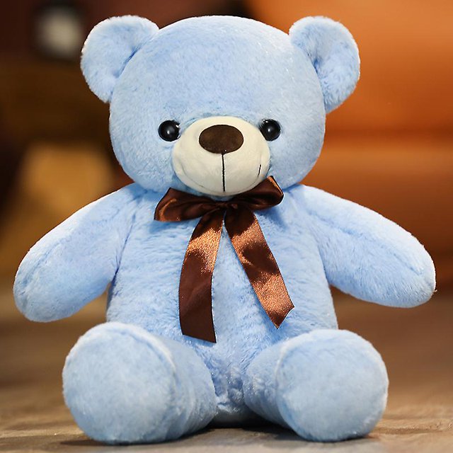 Oso de peluche grande de 60-100cm, oso gigante encantador, muñecos de animales suaves con relleno enorme, juguete para niños, regalo de cumpleaños para novia y amante