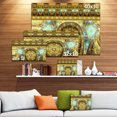 thumbnail image 3 of Cellules de Vie Extraterrestres Marron - Impression sur Toile Florale, 3 of 4