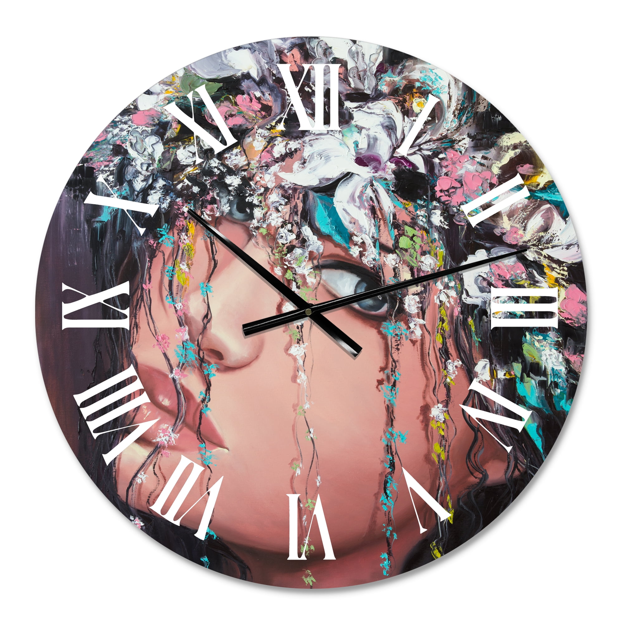 Designart 1 in Quartz Modern/Contemporary Wall Clock