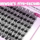 thumbnail image 3 of Extensiones de pestañas VEYESBEAUTY Lash Clusters Boldeye 12 mm, 3 of 7