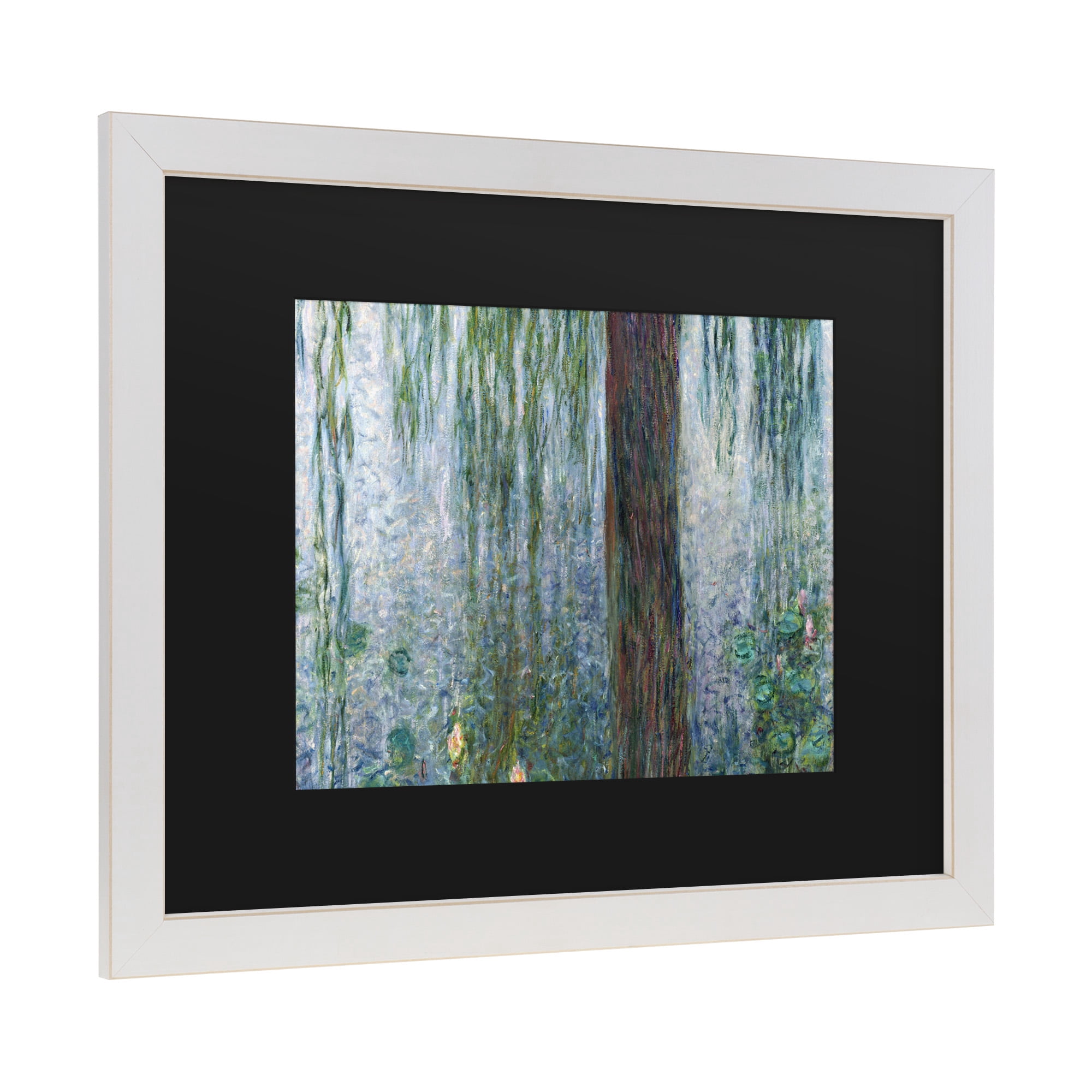 Trademark Fine Art 'Waterlillies Morning' Canvas Art by Claude Monet