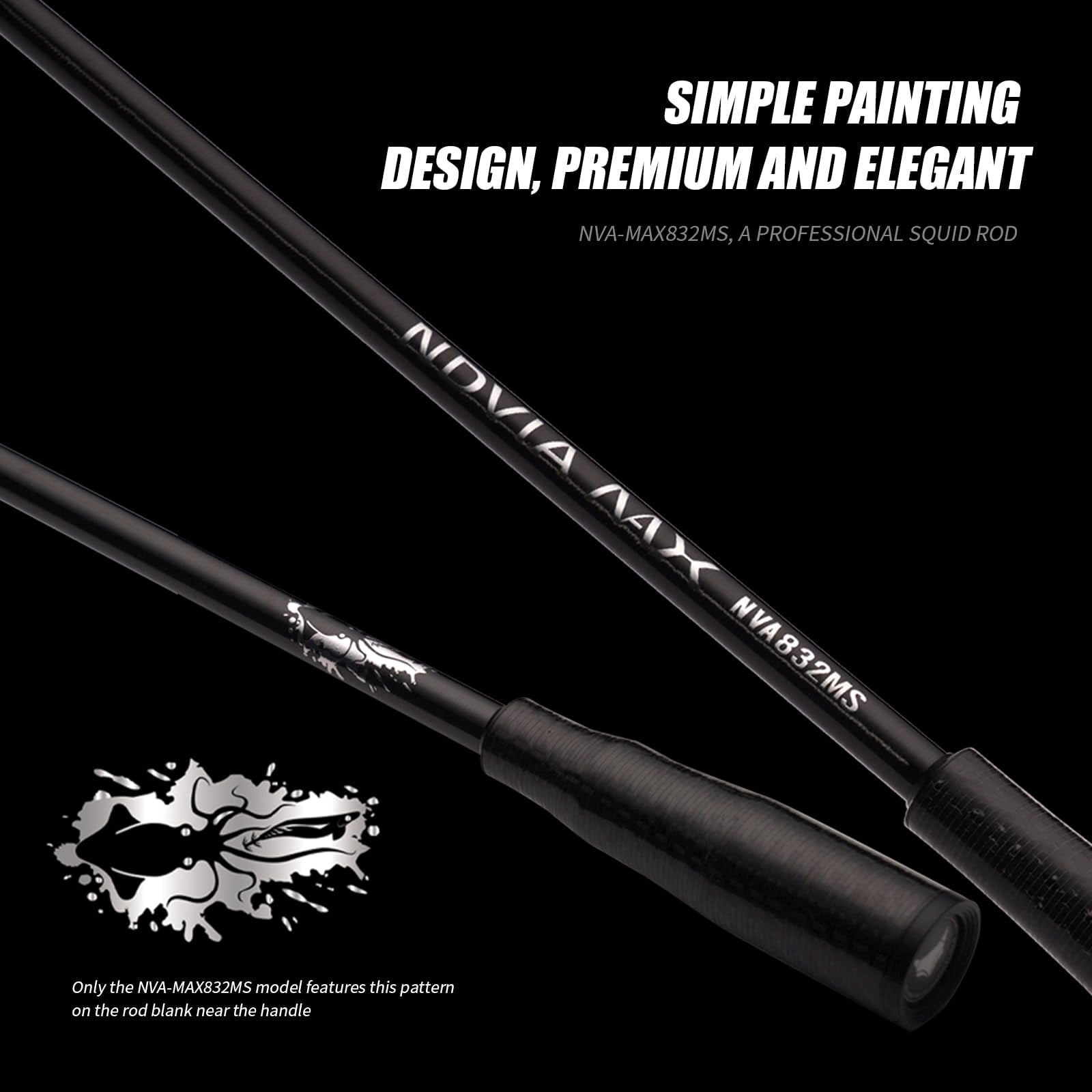 ロッド NDVIA MAX 862ML PURELURE NDVIA MAX Shore Spinning Rod 8'6'' - Saltwater Fishing