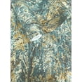 thumbnail image 3 of Teal Lush Forest Tropical Wallpaper, 3 of 5