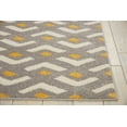 thumbnail image 4 of Nourison Harper Geometric Grey 5'3" x 7'3" Area Rug, (5x7), 4 of 6