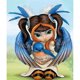 thumbnail image 1 of Taladro Pintura Diamante (DB1977) 5D Mosaico Imagen Kit Big Eye Doll DIY Full Round 20X30cm FLhrweasw Nuevo, 1 of 1