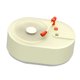 thumbnail image 4 of Humidificador de tocadiscos, difusor de aceites esenciales, luz ambiental, silenciador y vaporizador Beige, 4 of 9