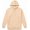 Sand, variant on Milltex Unisex Midweight Hoodie CVC Cotton Pullover Sweatshirt for Men and Women