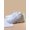 WHITE, variant on Mesh Slip-On Mid-Top Sneakers - Lightweight Breathable Casual Shoes