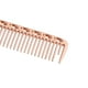 thumbnail image 5 of Peine Desenredante para cabello Unique Bargains Acero Inoxidable Tono dorado rosa 18cm, 5 of 6