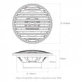 thumbnail image 3 of Aquatic Av EC121 6.5" Economy Speakers - White - Pair, 3 of 3