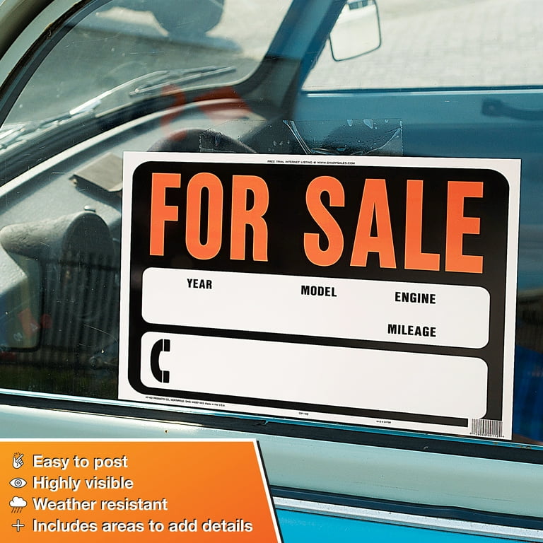 Hy-Ko Hy-Glo Series SP-112 Jumbo Identification Sign, For Hy-Ko Hy-Glo Series SP-112 Jumbo Identification Sign, For