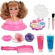 thumbnail image 5 of Muñeca de vestir y maquillaje de moda juego de juguetes para niñas caja de regalo las niñas aprenden a vestirse y peinarse y trenzar una muñeca de pelo rizado trenzado ANGGREK Otros, 5 of 8