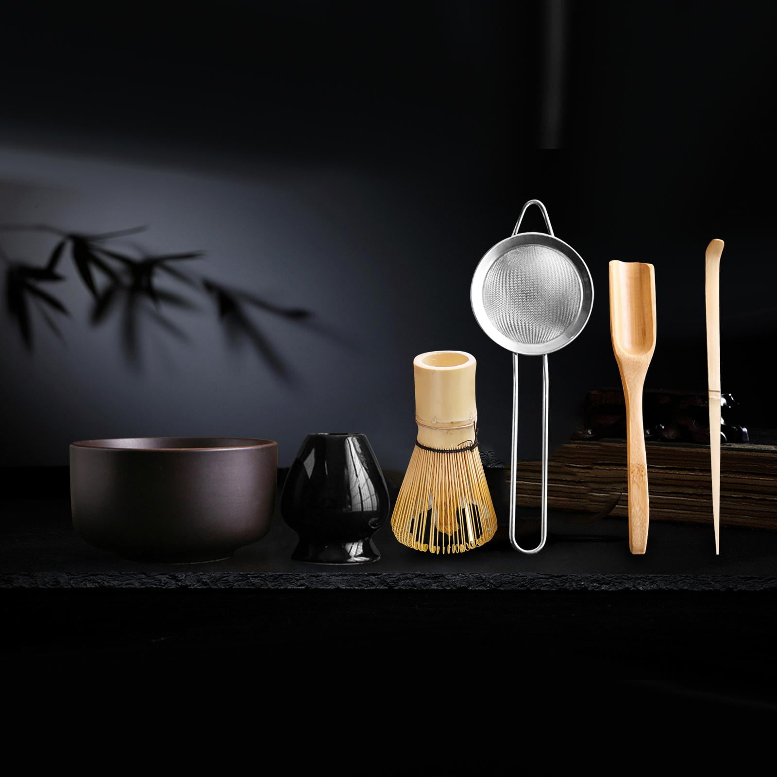 6x Japanese Matcha Ceremony Accessory Japanese Matcha Whisk Set with
