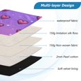 thumbnail image 3 of FORMRS 13-13.3 inch Laptop Sleeve Case Soft Carrying Quilted Computer Bag Cover, Pixel Love, 3 of 7