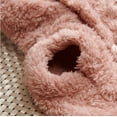 thumbnail image 7 of Yidarton Autumn and winter new dog clothes bear ears pet clothes solid color hooded plus velvet clothes Gray L, 7 of 7