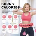 thumbnail image 3 of Iweighoola 24 Knots(52Inch) Smart Weighted Workout Hoop, Smart Waist Exercise Ring, Infinity Hoop for Adults Weight Loss, 3 of 8